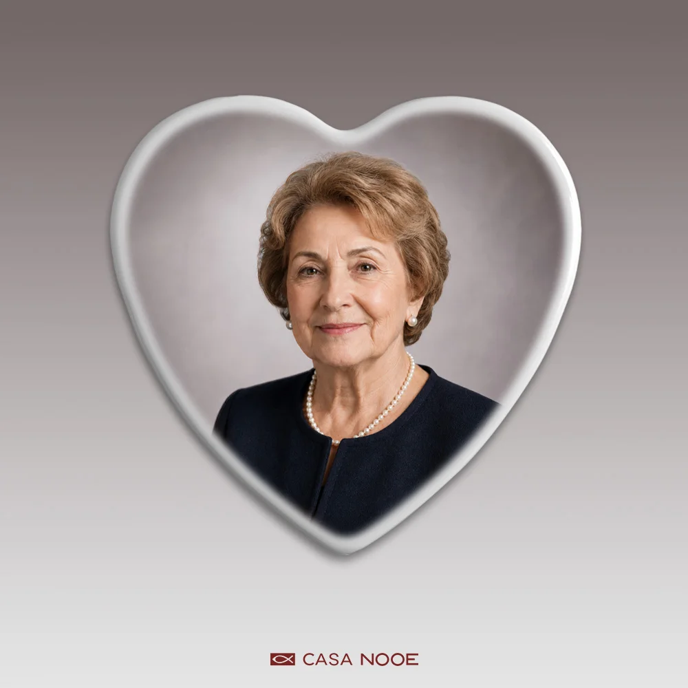 Fotoceramică în formă de inimă 1
