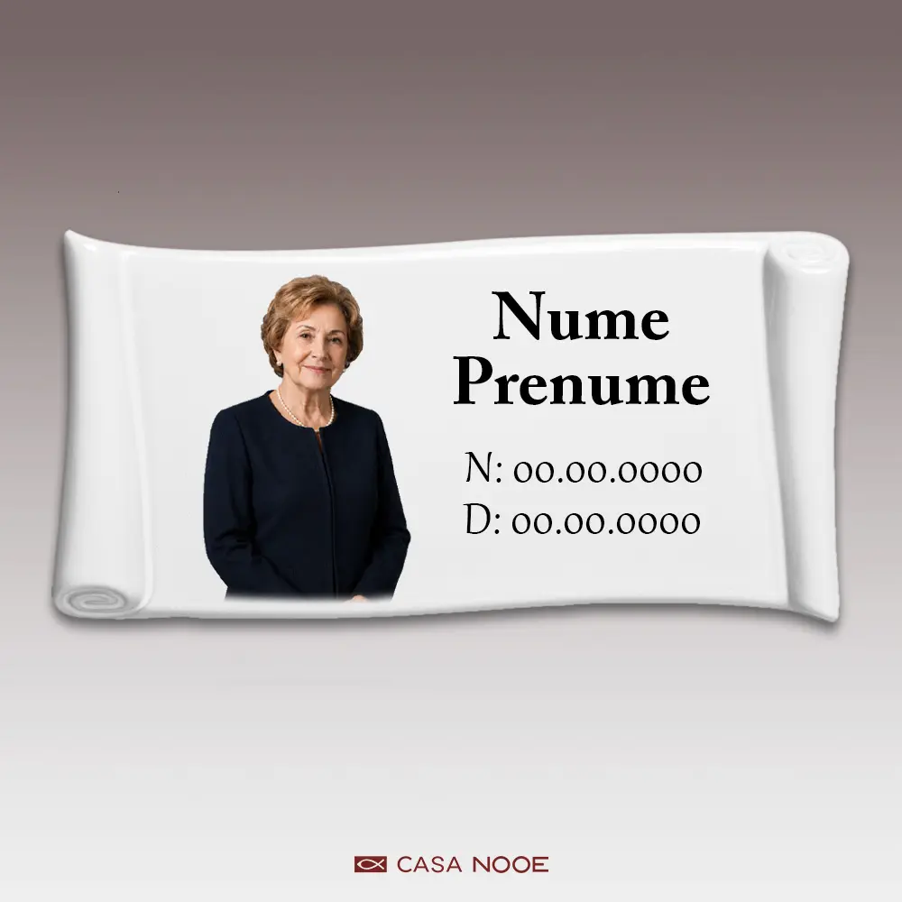 Fotoceramică tip pergament Fotoceramică tip pergament